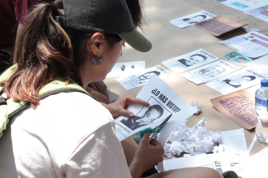 Jornada de exigencia de familiares de desaparecidos